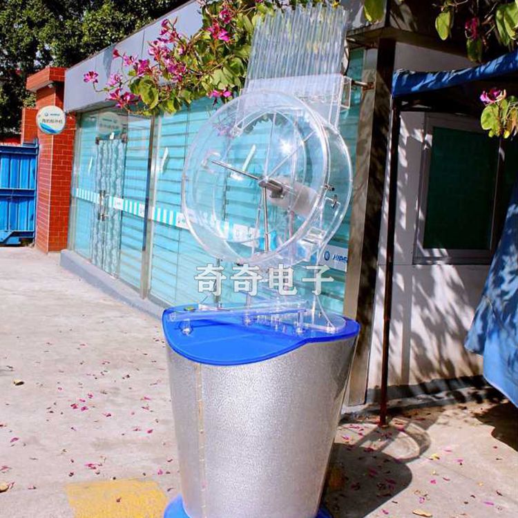 汽車搖號招標(biāo)選號抽簽全透明設(shè)計(jì)房號搖號機(jī)器 供應(yīng)奇奇YJ600搖號機(jī)廠家直銷