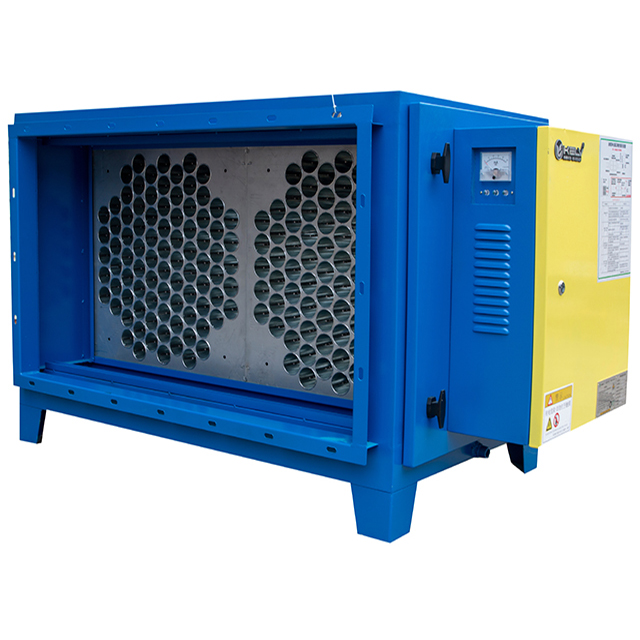 廠家供應(yīng) 蜂窩型 餐飲油煙凈化器 低空排放 餐飲油煙凈化器 KL-L-12A