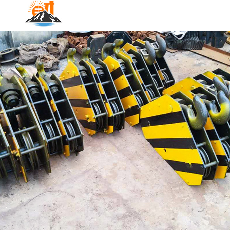 塔機(jī)配件 塔吊配件40塔吊大鉤總成4倍率 63塔機(jī)吊鉤 5/6/10噸 10T