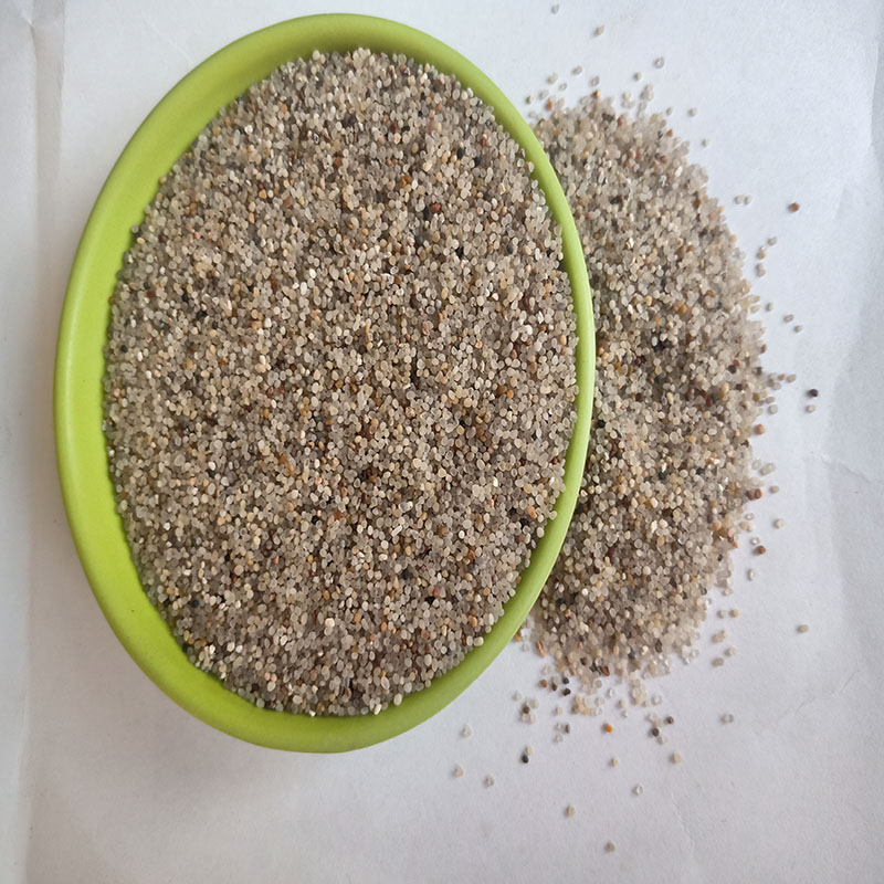 兒童娛樂(lè)沙廠家直銷(xiāo) 圓粒沙白沙子