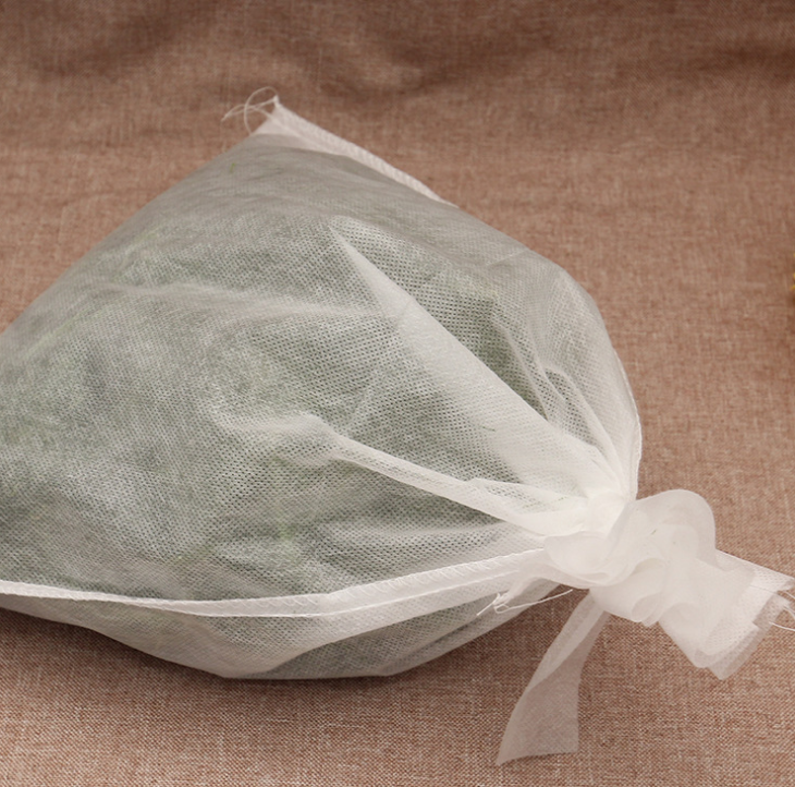 批發(fā)30*40cm無紡布扎口煎藥袋 一次性鹵料包裝袋 香料包裝熬藥袋