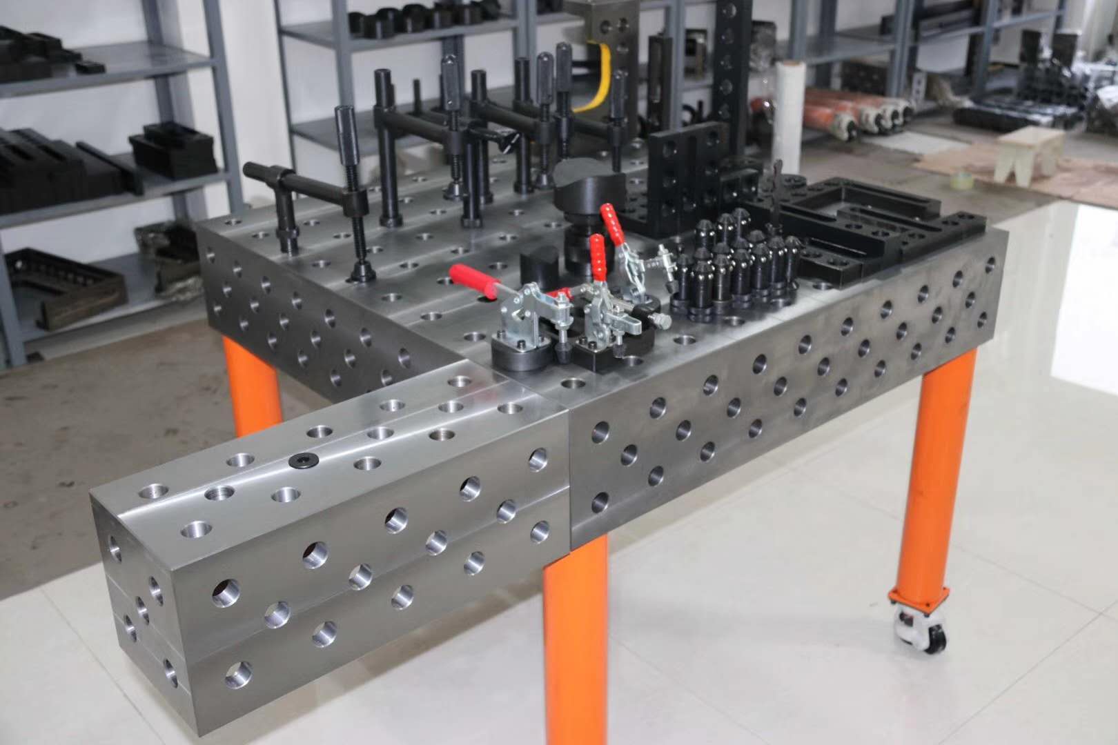 三維柔性焊接平臺(tái) 三維柔性組合夾具 三維柔性焊接平板