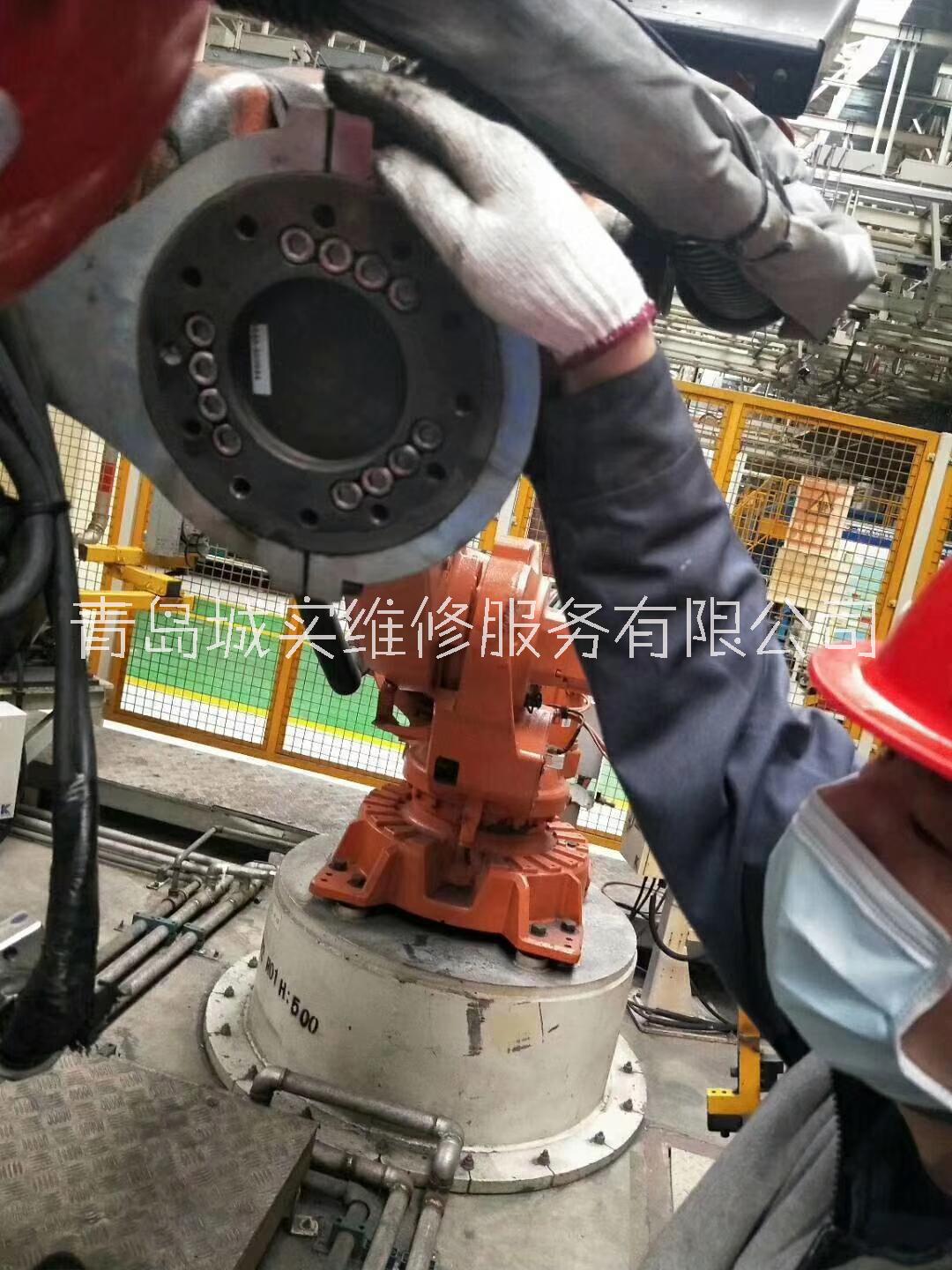青島工業(yè)機(jī)器人長(zhǎng)時(shí)間斷電系統(tǒng)無(wú)法初始化故障維修