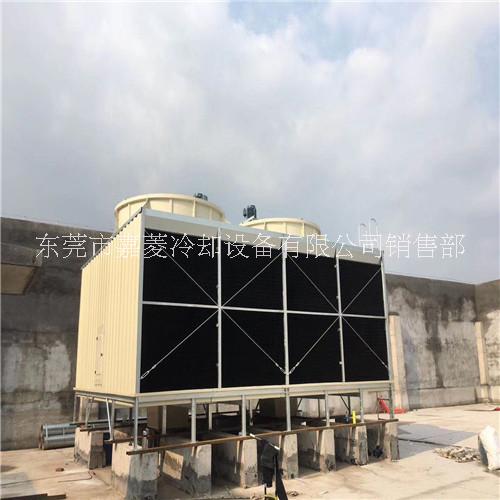 廠家直銷橫流式100T-500T低噪音方形冷卻塔冷卻水塔
