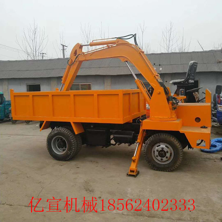 6噸10噸12噸農(nóng)用工程四驅(qū)隨車(chē)挖 液壓起重機(jī)運(yùn)輸車(chē)履帶隨車(chē)挖掘機(jī)