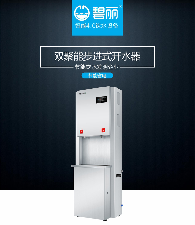 碧麗辦公室凈水器 KL35A3工廠直飲水機 步進式開水器