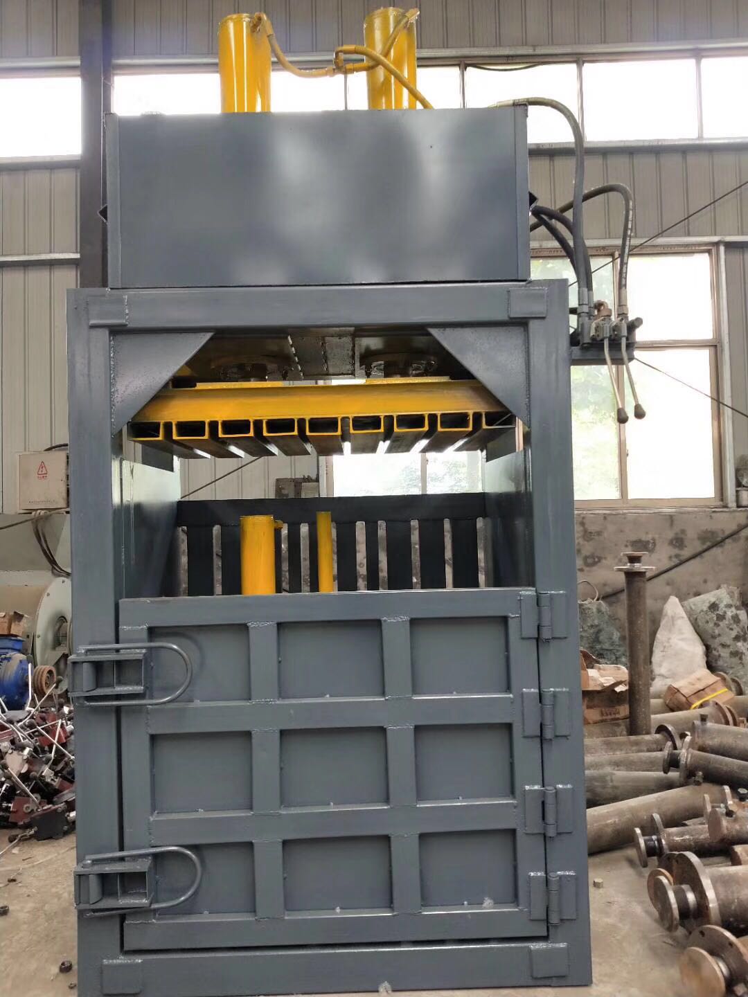 10t小型廢紙打包機 高產(chǎn)量打捆