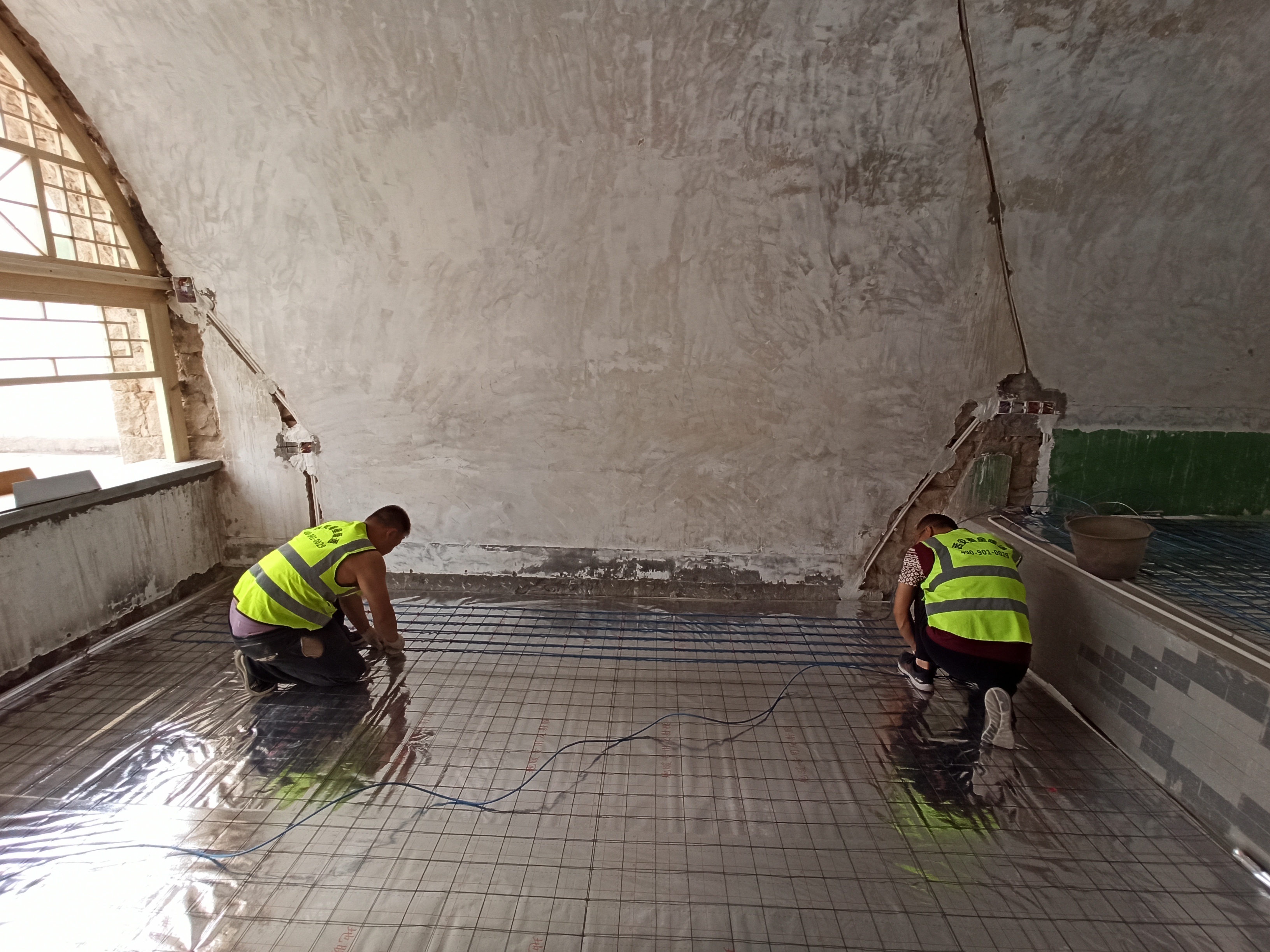 陜北榆林電地暖安裝 窯洞電地暖安裝秦星暖通發(fā)熱電地暖