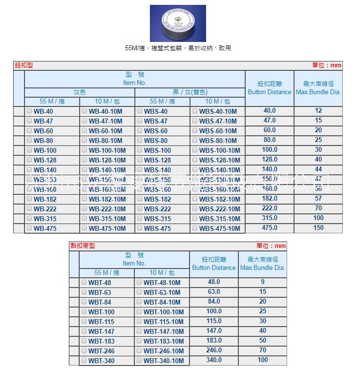 深圳斯凱維現(xiàn)貨供應(yīng)KSS扣式結(jié)束帶WB-60