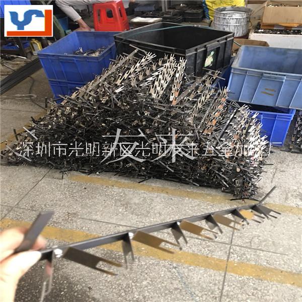 水簾柜噴漆掛具彈片UV涂裝線涂裝夾具真空電鍍鍍膜加自動長條噴涂治具ZS-2008