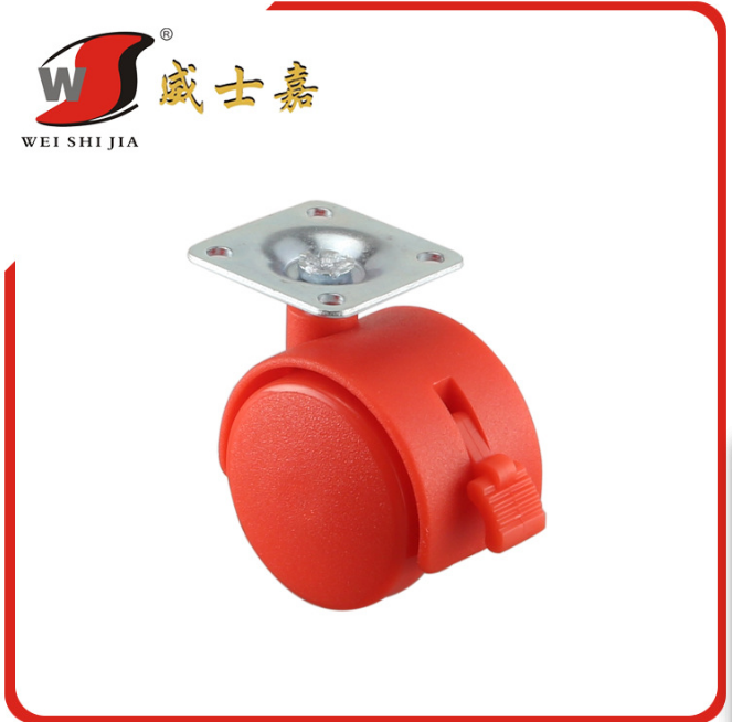 平板紅色腳輪價(jià)格 平板紅色腳輪廠家