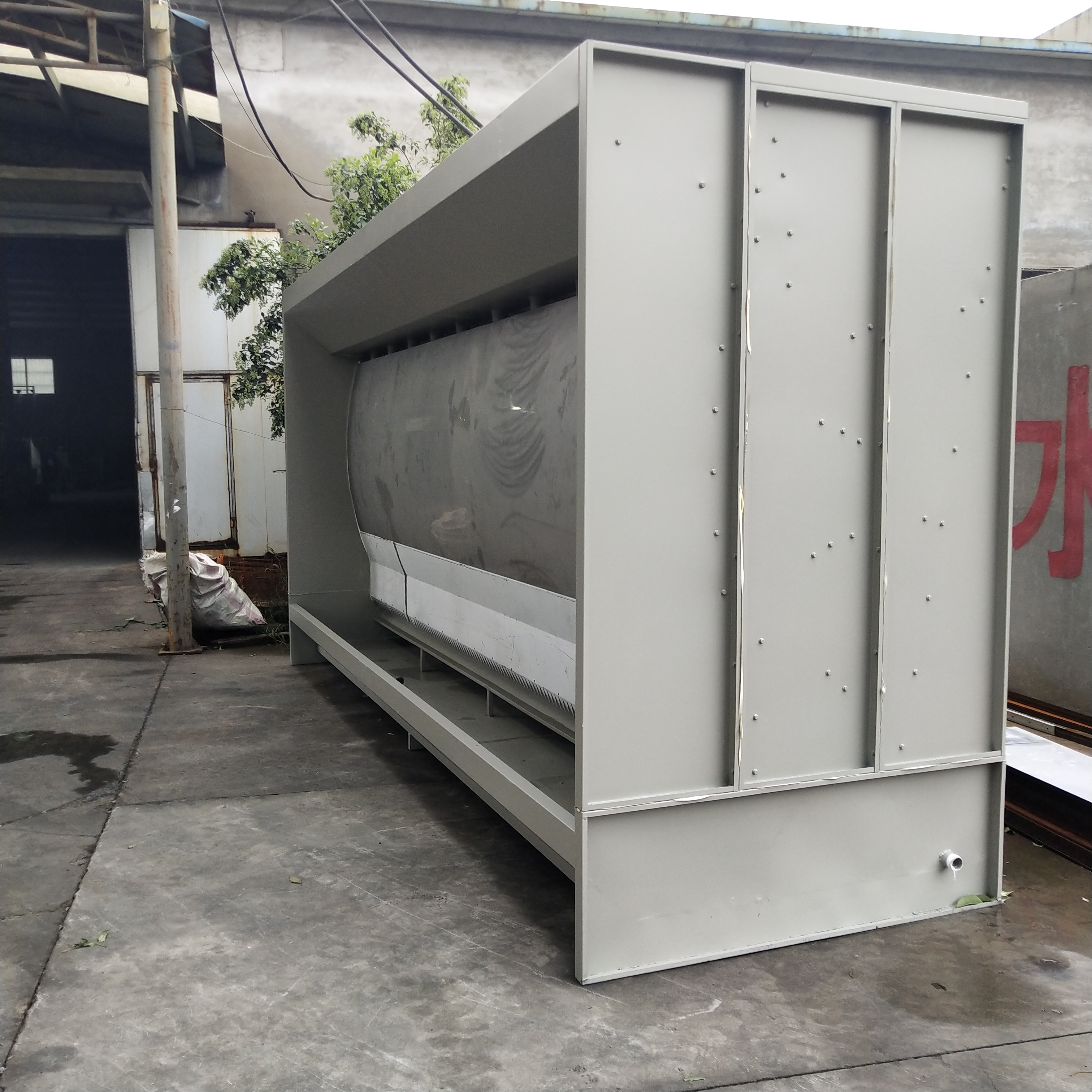 噴漆廢氣處理水旋柜+光氧催化