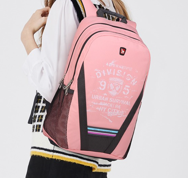 愛華仕（OIWAS）雙肩背包  休閑學(xué)院書包 戶外旅行背包 2894