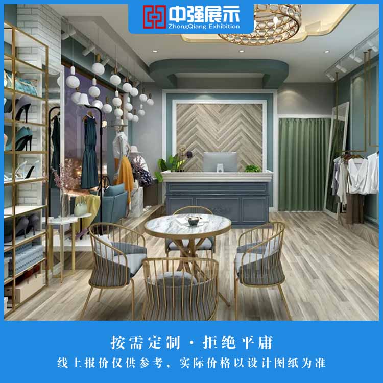 供應女裝店展示柜定制 女裝展示架