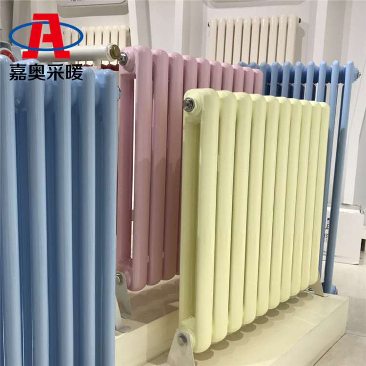 鋼制二柱暖氣片-sqgz207家用碳鋼鋼二柱暖氣片