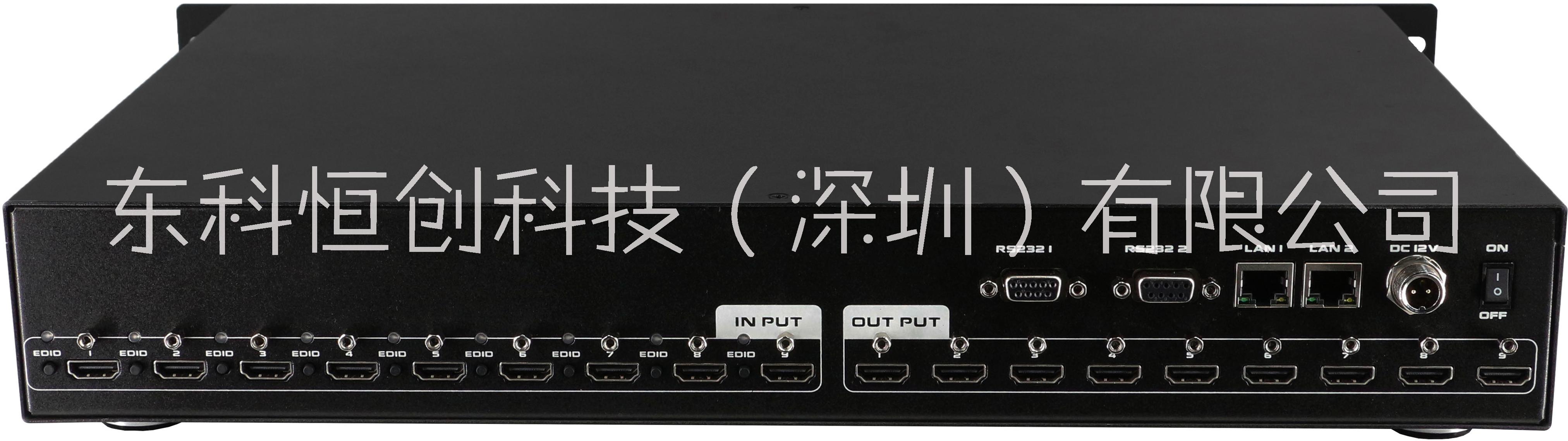 HDMI帶屏高端按鍵矩陣9進(jìn)9出/18進(jìn)18出