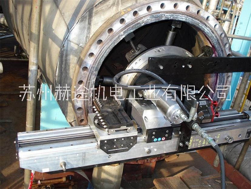 法蘭端面加工機HT2000MM 法蘭密封面修復(fù) 法蘭修復(fù)