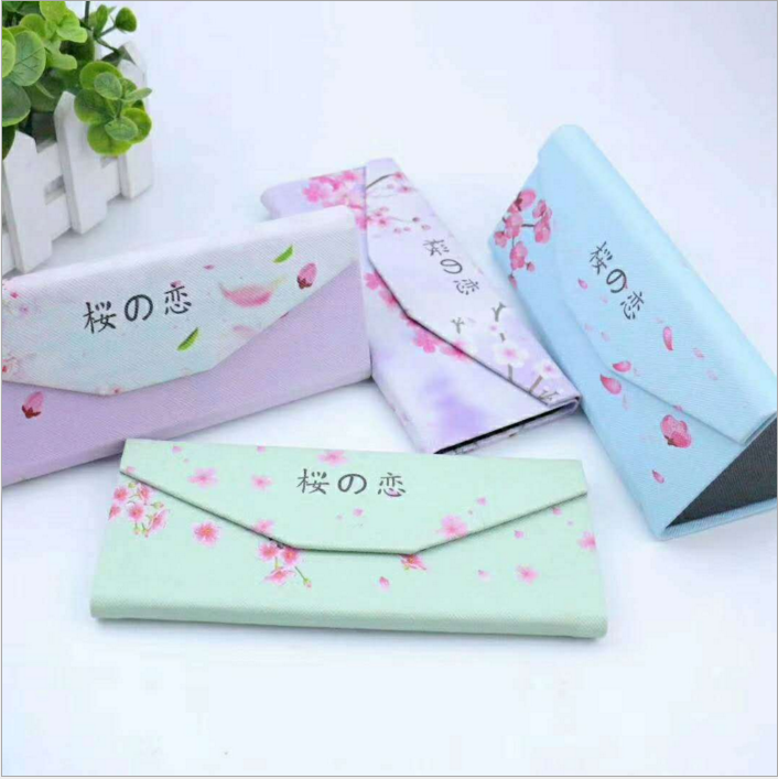 批發(fā)新款三角折疊眼鏡盒廠家 定制價格 哪家便宜