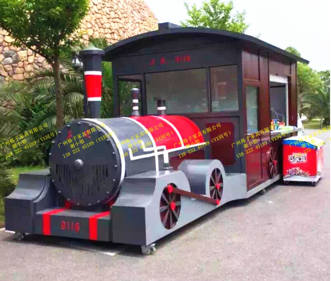 廣場售賣亭步行街售貨車，移動(dòng)小賣部