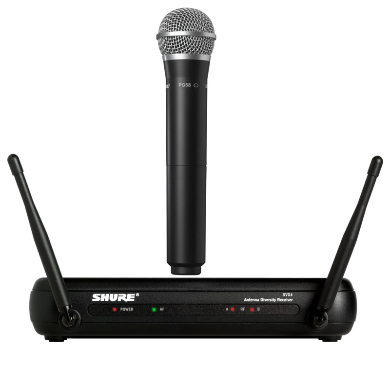 Shure SVX24/PG58 舒爾手持無線話筒 無線手持話筒一拖一