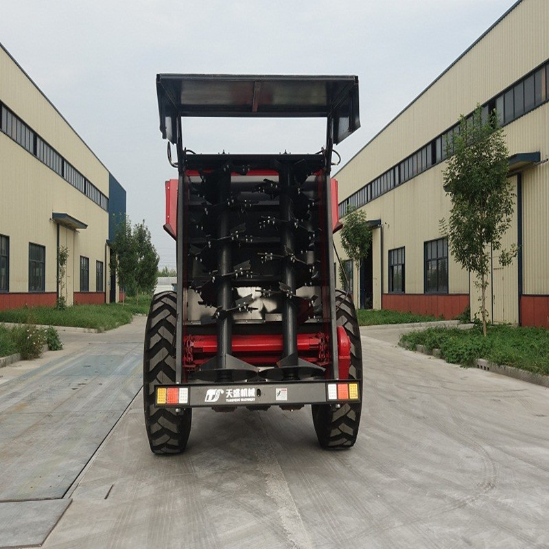 2FGH-10S雙豎蛟龍式撒播機撒糞車 有機肥農(nóng)家肥動物糞便撒糞車