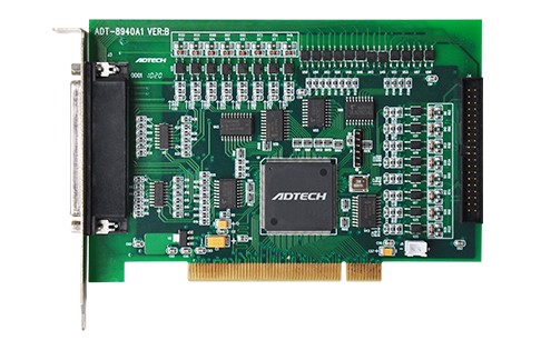 眾為興ADT-8940A1 PCI四軸運動控制卡基于PCI總線、經(jīng)濟型，可用于控制伺服系統(tǒng)和步進電機。
