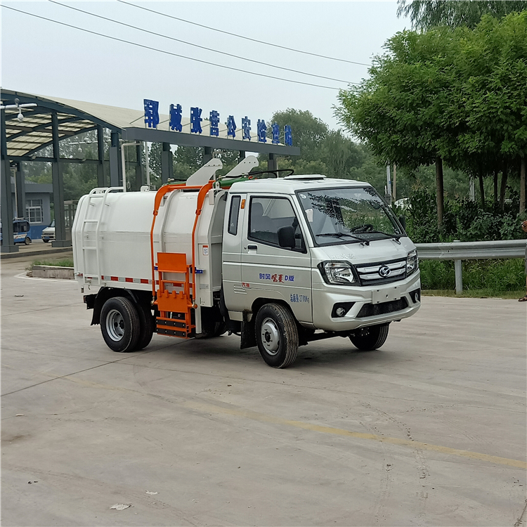 垃圾車 4立方掛桶垃車 小區(qū)街道垃圾清運車
