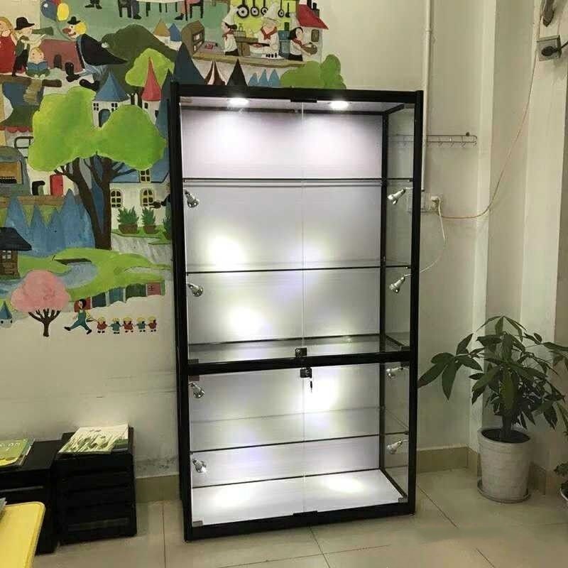 廈門玻璃手辦模型樂高全新展柜，多層樂仔動漫煙酒飲料陳列柜