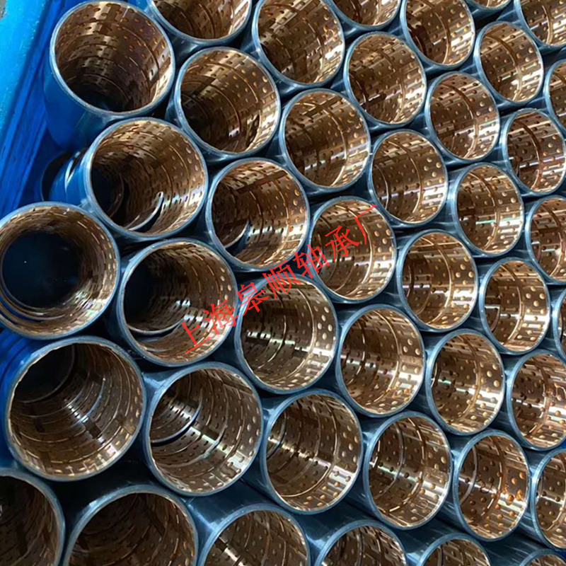 JF800雙金屬軸承自潤滑銅套耐磨導套 合金復合襯套滑銅套