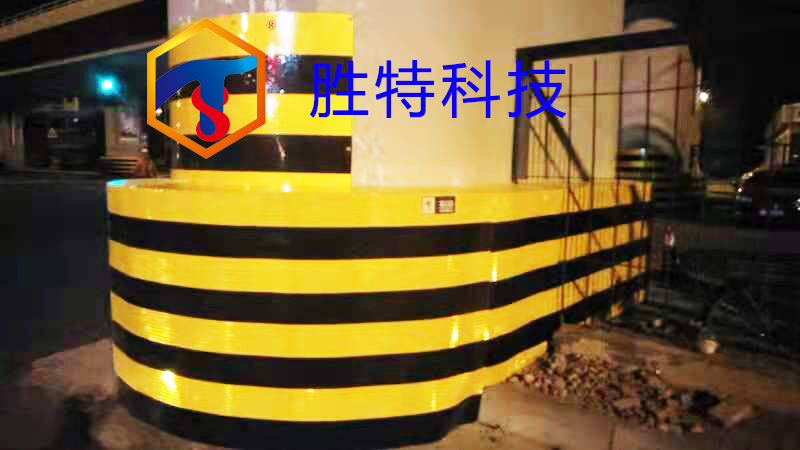 防車撞柔性橋墩防撞和剛性橋墩防撞