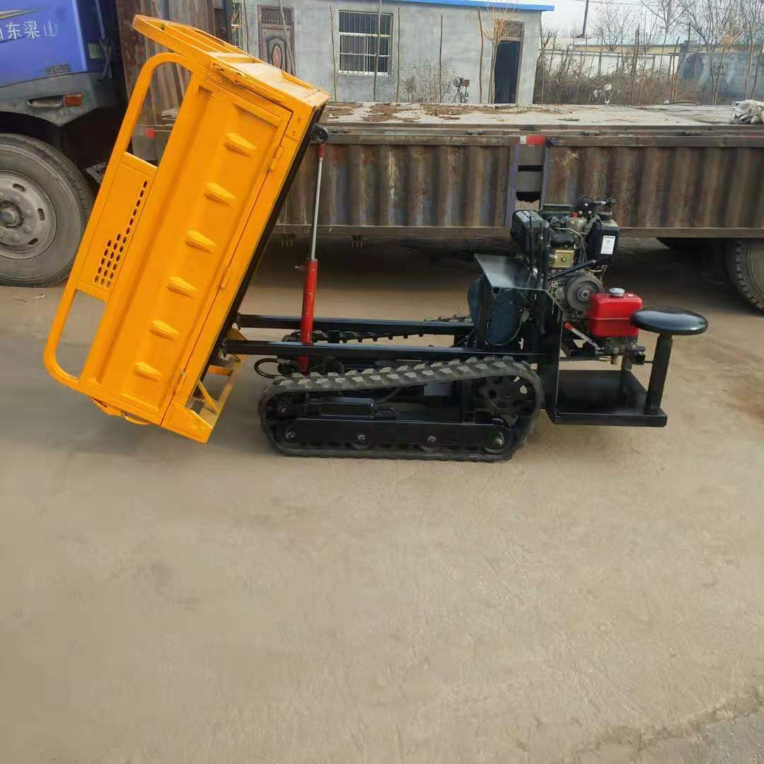 橡膠底盤履帶運輸車