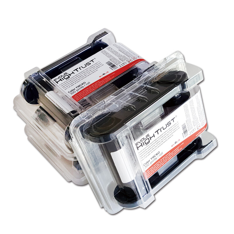 Evolis愛立識 Primacy證卡打印機色帶 愛麗絲 原裝R5F008S12彩色帶