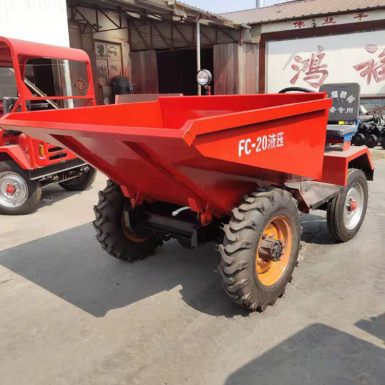 18馬力四輪翻斗車(chē) 工地一噸翻斗車(chē)