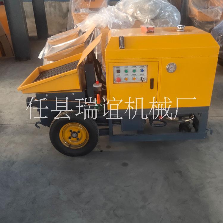供應(yīng)小型液壓二次構(gòu)造柱泵混凝土輸送泵拖泵打地坪澆筑泵