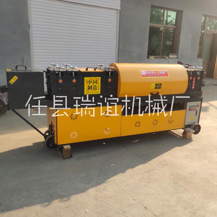 供應南京鋼管調(diào)直除銹刷漆三合一體機鋼管調(diào)直機廠家