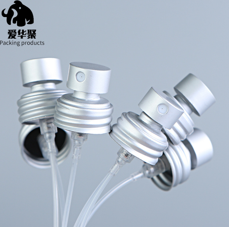 CK螺紋噴頭 現(xiàn)貨洗發(fā)水乳液香水消毒液 分裝空瓶 PP塑料噴霧泵頭定制