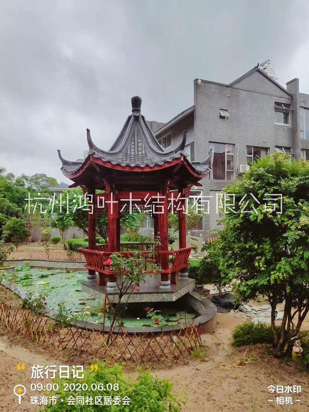 古建涼亭廠(chǎng)家直銷(xiāo) 古建六角涼亭 古建筑涼亭 蘇式園林榫卯結(jié)構(gòu)涼亭