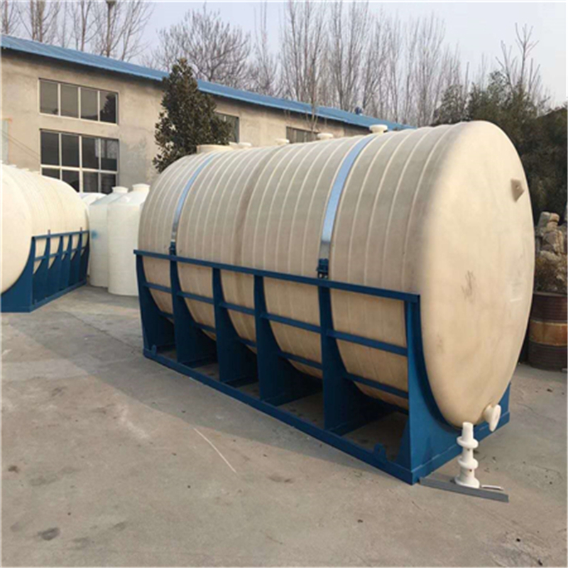 全新料熟膠1噸 2噸3噸5噸10噸20噸臥式塑料桶 pe臥式儲(chǔ)罐車載運(yùn)輸桶