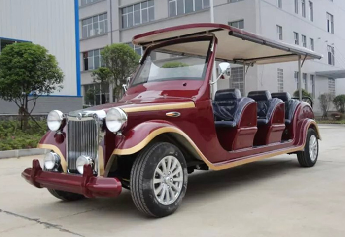 廣東中山 8座 電動(dòng)老爺車(chē) 電動(dòng)看房車(chē) 景點(diǎn)觀光車(chē)