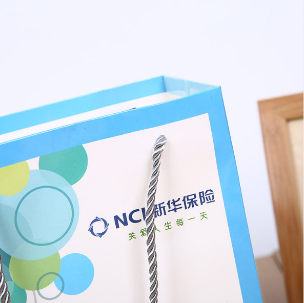 禮品包裝 手提袋 白卡紙手提購物袋 紙袋定做 創(chuàng)意彩印手提袋 購物紙袋