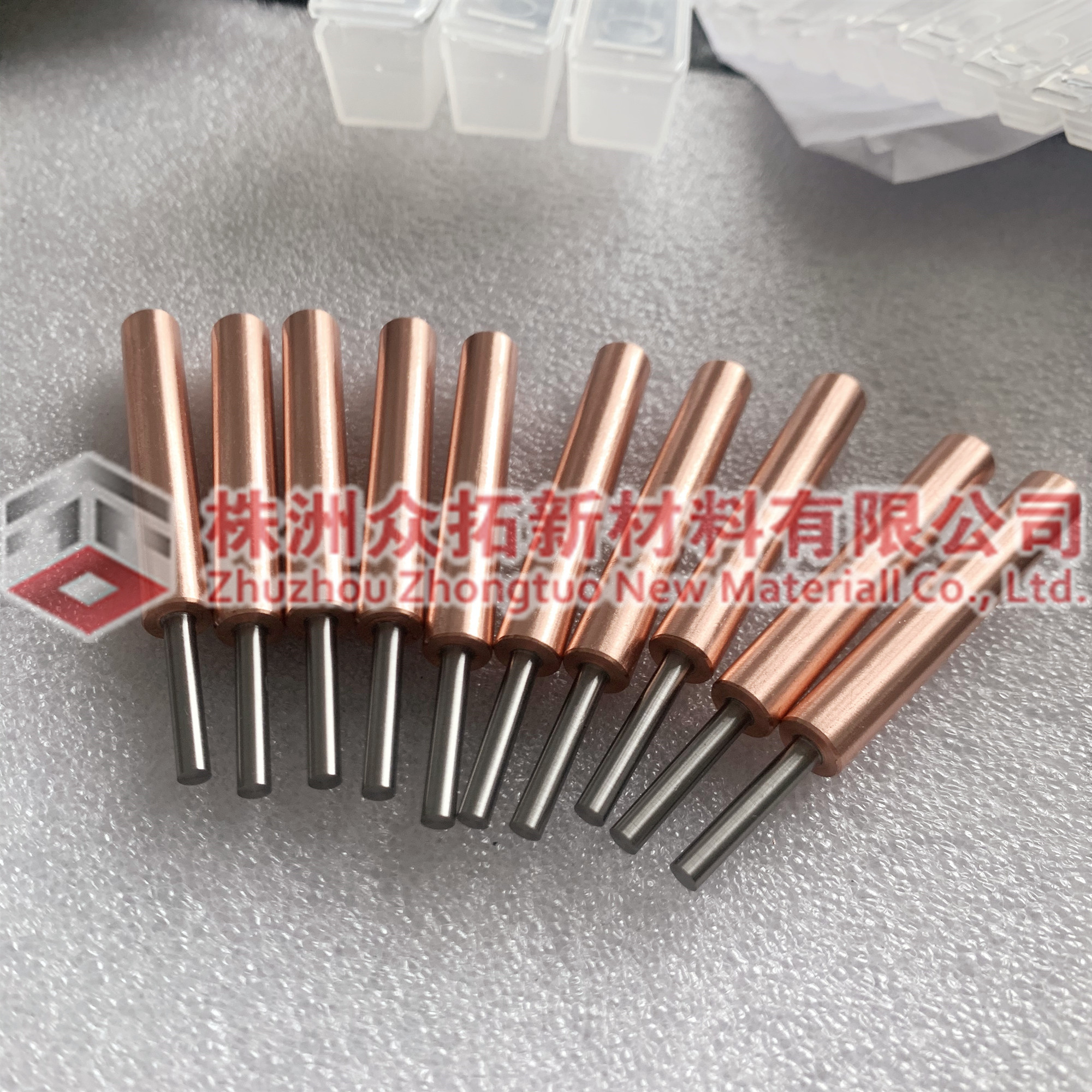 銅鑲鎢電極，電容器焊接電極