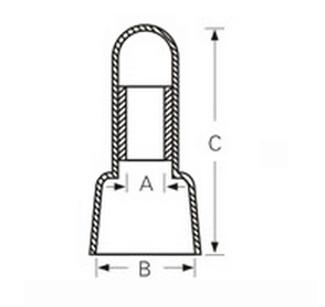 CE-1/2/5/8 廠家直銷供應 壓線帽 閉端端子