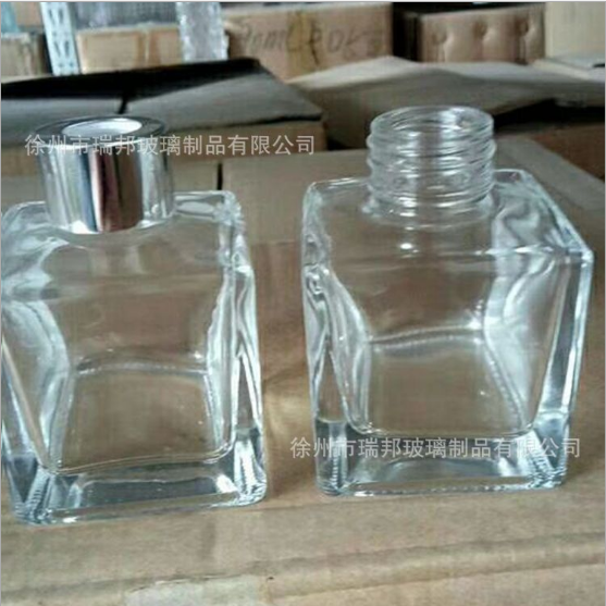 方香薰瓶玻璃精白料50ml100ml150ml200ml無火加厚透明車載香薰瓶