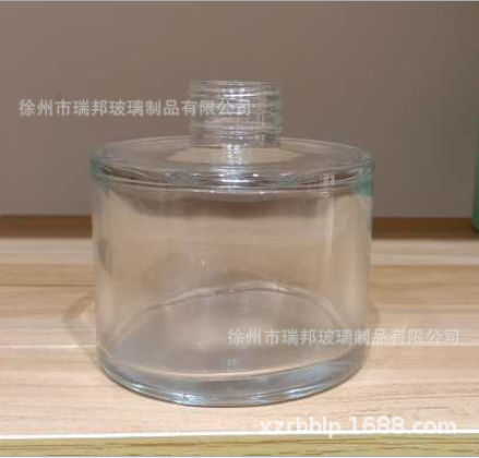 廠家直銷香薰瓶50ml香水瓶100ml圓柱形熏香玻璃空瓶高白料精油瓶