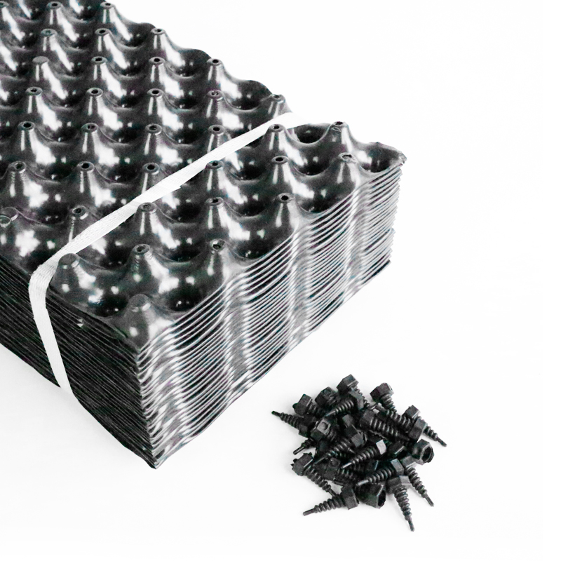 加厚黑色園林果樹植物育苗方便移栽包根種植容器 控根器