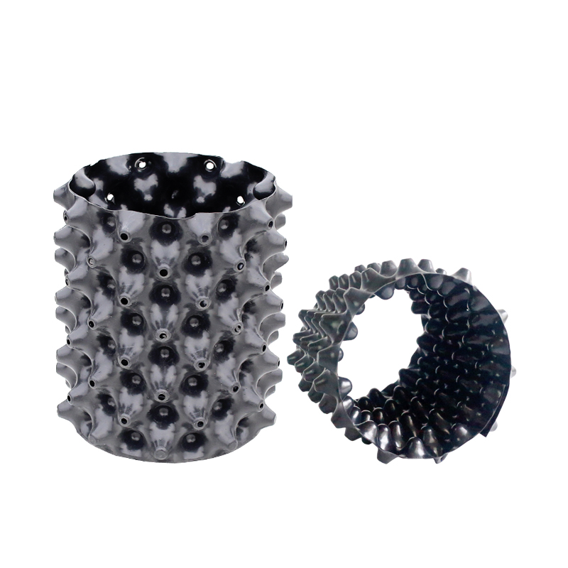 加厚黑色園林果樹植物育苗方便移栽包根種植容器 控根器