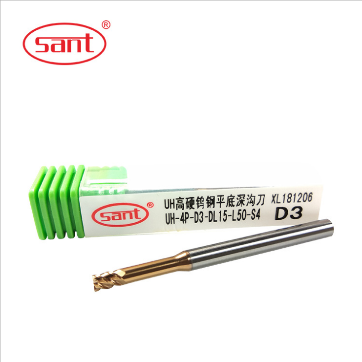 60度深溝銑刀2刃深溝平底鎢鋼銑刀