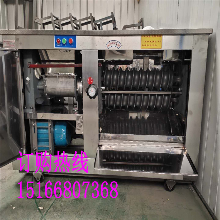 壓輥花卷饅頭一體機(jī) 數(shù)控方饅頭機(jī) 全自動(dòng)刀切饃饃機(jī) 能調(diào)大小速度 鍋巴饅頭機(jī)