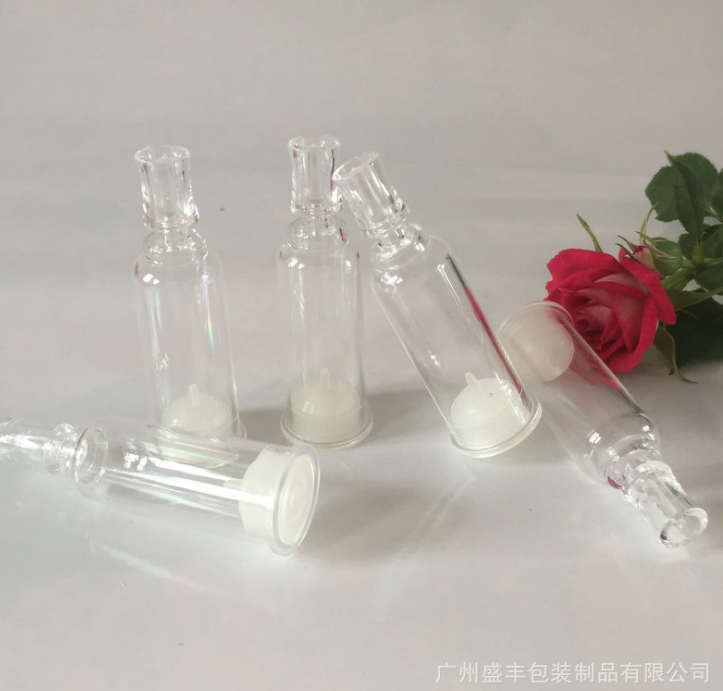 廠家供應(yīng)化妝品精油原液瓶 10ml梅花頭小針管瓶 精華液化妝瓶
