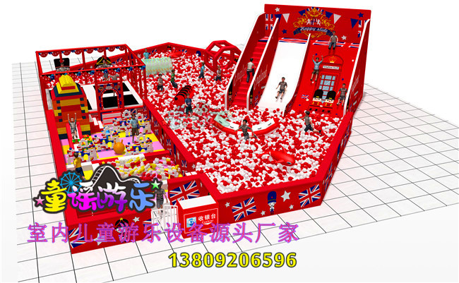游樂設(shè)備淘氣堡室內(nèi)兒童樂園如今還賺錢嗎場地好不好找